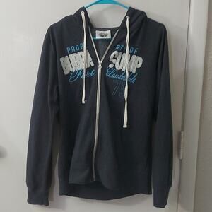 Bubba Gump Shrimp Co. Fort Lauderdale Gray Sweatshirt Forrest Gump Novelty Top